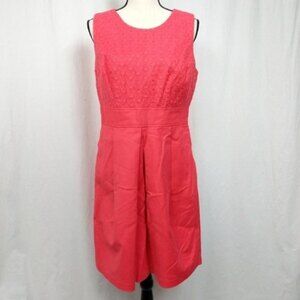 Liz Claiborne embroidered Lace Dress 10